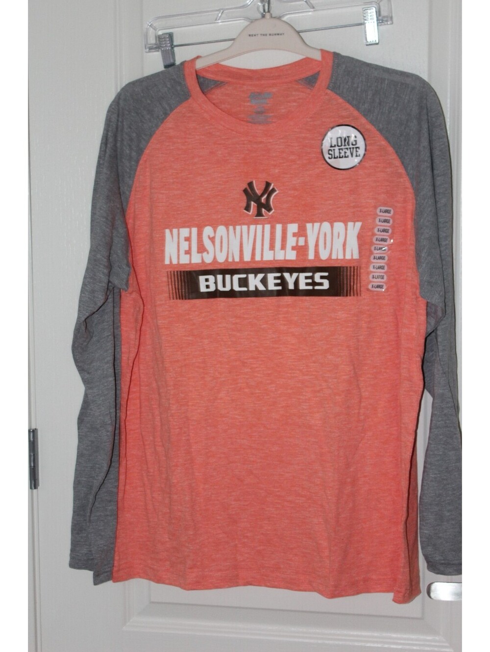 Nelsonville‑York Buckeyes Long‑Sleeve Athletic Shirt 00159